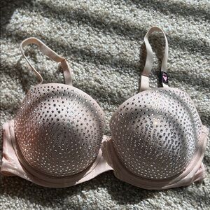 Embellished Victoria’s Secret Beige Bra